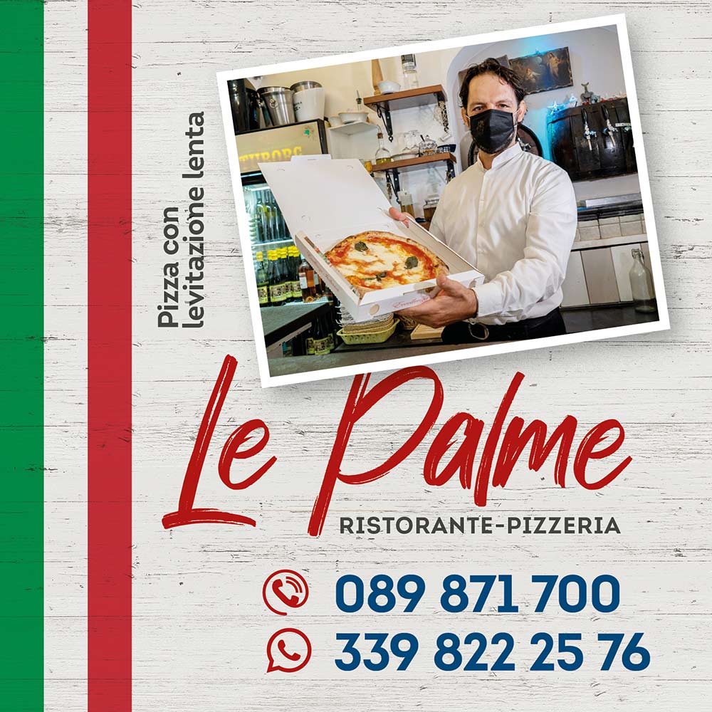 Le Palme Pizza Menu Page 2